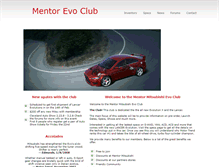 Tablet Screenshot of mentorcars.com